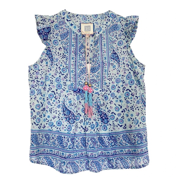 BELL by Alicia Bell Tops - NWT Alicia Bell flutter sleeveless top